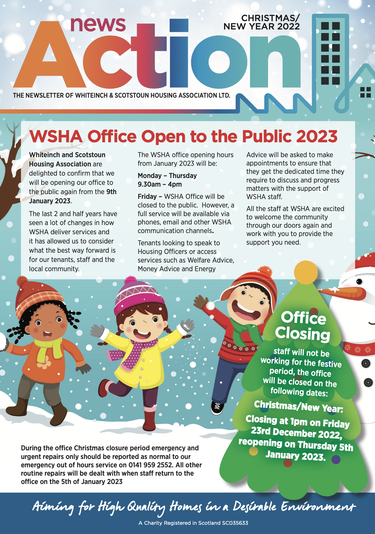 Winter 22 newsletter front page image 