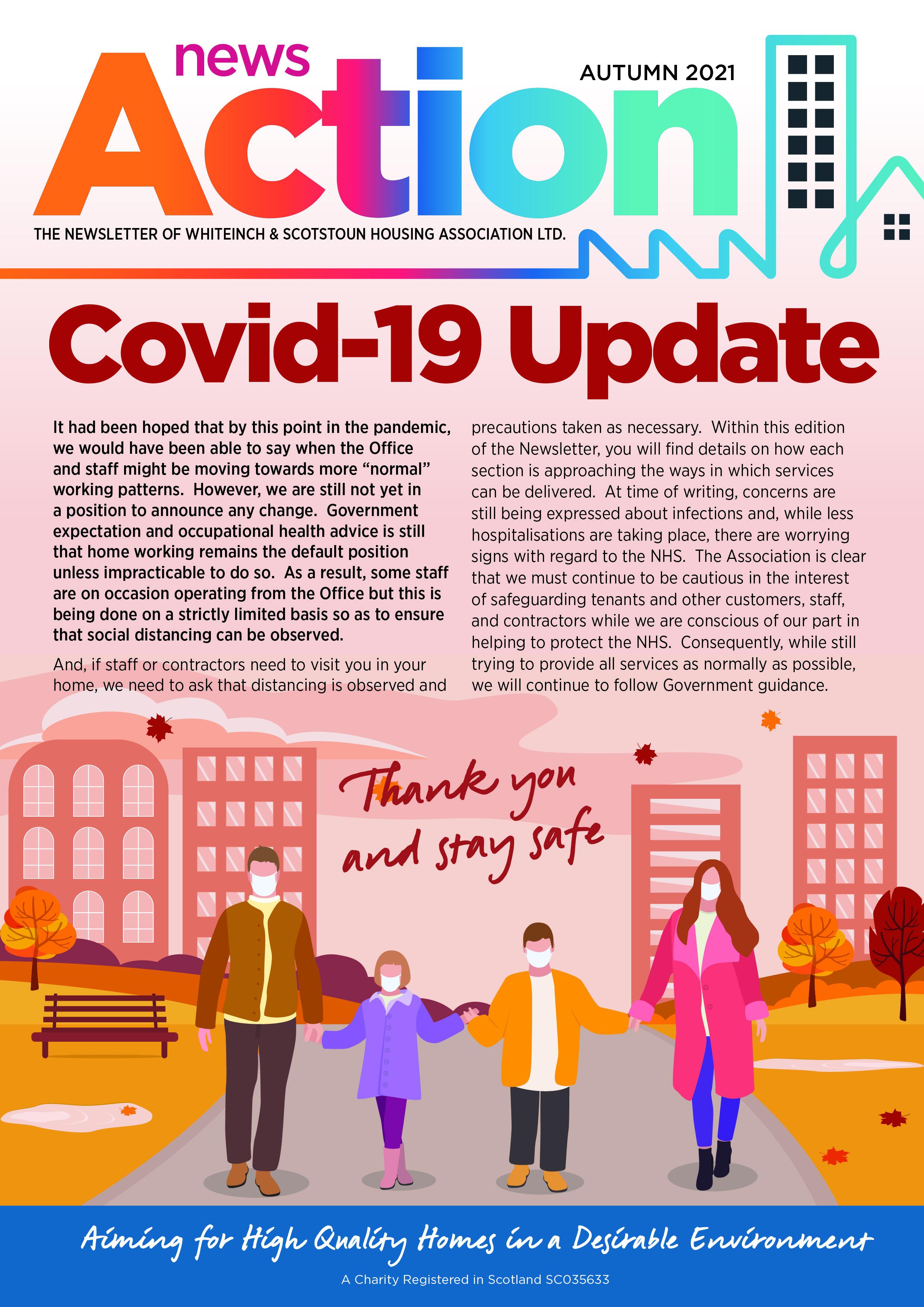 Autumn 2021 Newsletter Cover